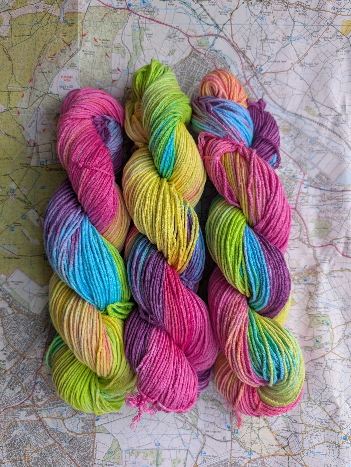 A bit of fun :: bamboo/cotton DK