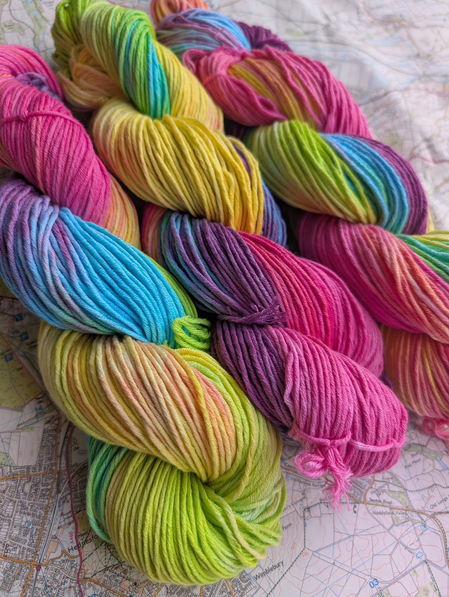 A bit of fun :: bamboo/cotton DK