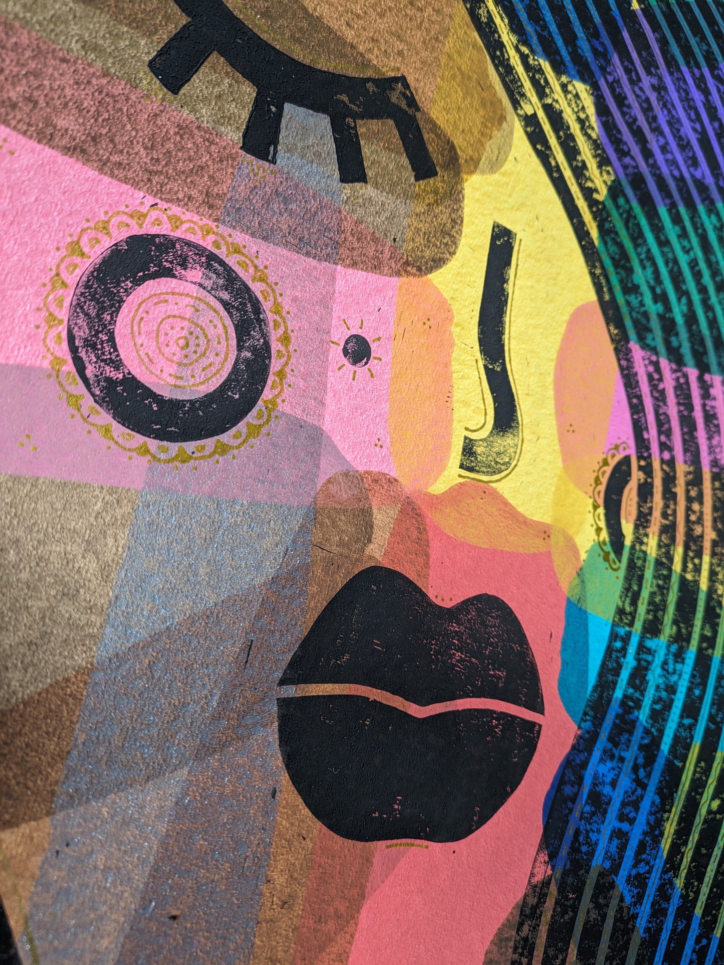 Just one of those days :: original acrylic painting :: 30x40cm