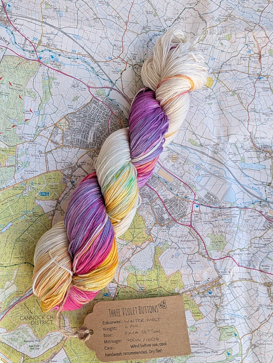 Winter melt :: pima cotton 4 ply