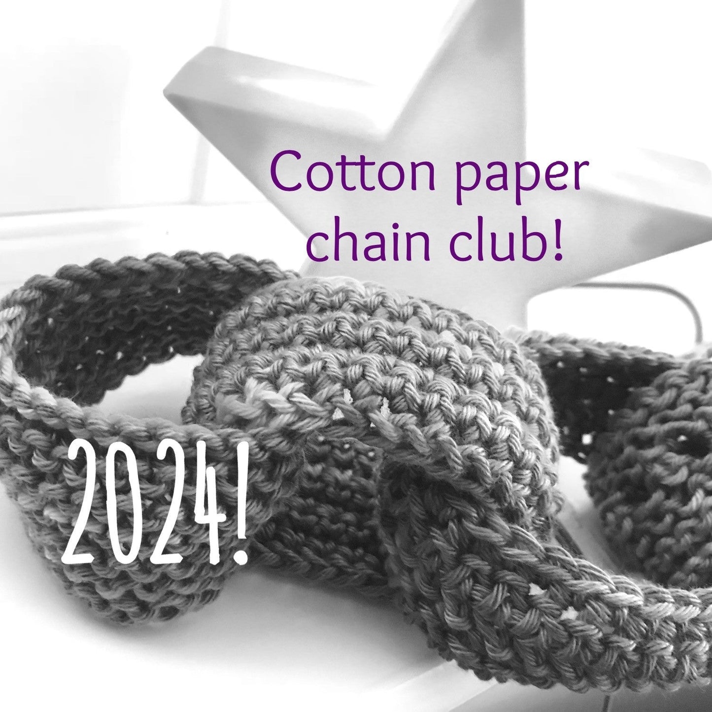 Month two // February :: 2024 Cotton Paper Chain Club