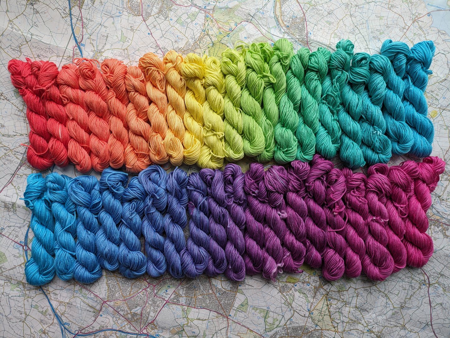 Allll the colours! :: pima cotton DK :: 39 x 20g